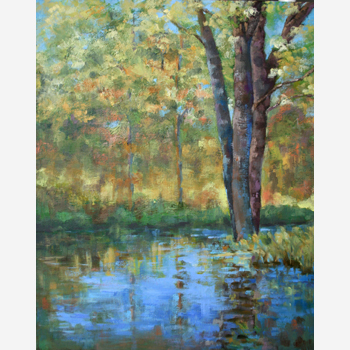 Blue Sky Reflection