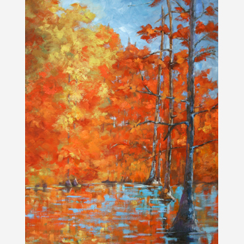 Orange and Blue