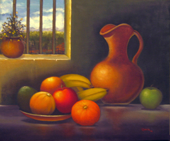 Fruit and Pitcher