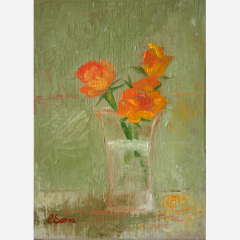 Orange Roses
